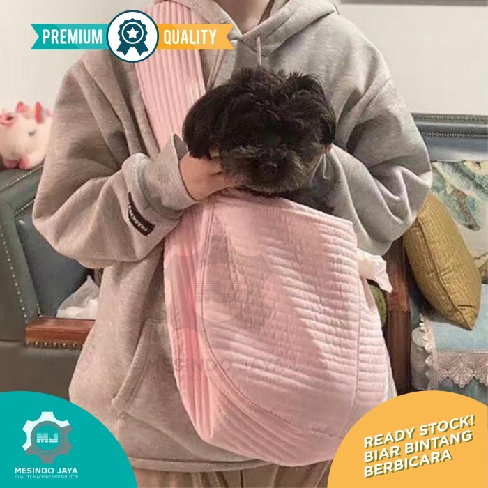 MERAH Dog Cat Animal Carrier SLING BAG PET Dog Cat Carrier PETSEEK! - สีชมพู EX