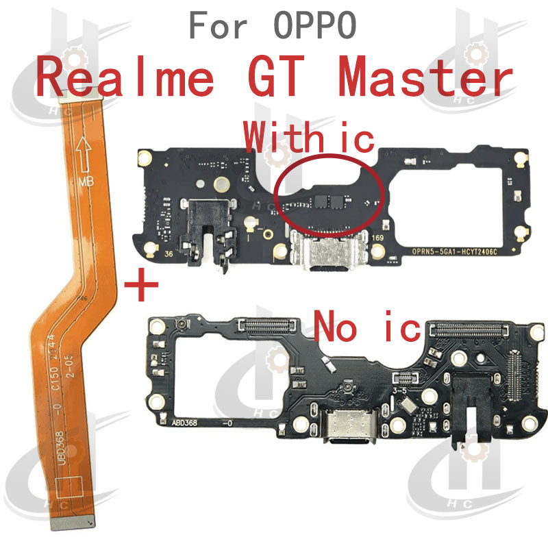 ใหม่สําหรับ OPPO Realme GT Master charger USB Connector Dock ชาร์จพอร์ตแจ็คบอร์ด Flex หลักเมนบอร์ดการเชื่อมต่อ Flex เปลี่ยนชิ้นส่วน – โปรปัง