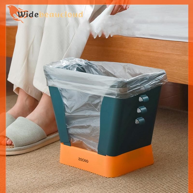 Widebeaucloud ถังขยะแบบปรับได้ความจุขนาดใหญ่ถังขยะขยายได้ที่วางถุงขยะในครัวเรือนถังขยะสําหรับห้องน้ําห้องนอน ราคา ถูกที่สุด ดีลบีเคเค แกลเลอรีภาพที่ 5