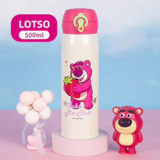 Disney กระติกน้ำเด็กเก็บอุณหภูมิ ขวดน้ำสแตนเลส 316 Vacuum Bottle 500ml รุ่น HM3490