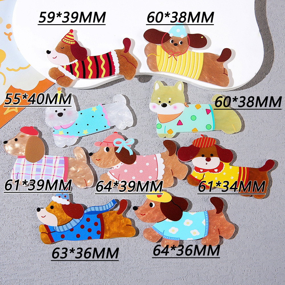 10ชิ้น น่ารัก การ์ตูนสุนัขเรซิ่น แฟลตแบ็ค สําหรับ ทําเอง เคสโทรศัพท์แพทช์กิ๊บ ชม. หูฟัง รองเท้าหัวเข็มขัดอุปกรณ์ตกแต่ง ราคา ถูกที่สุด ดีลบีเคเค แกลเลอรีภาพที่ 2