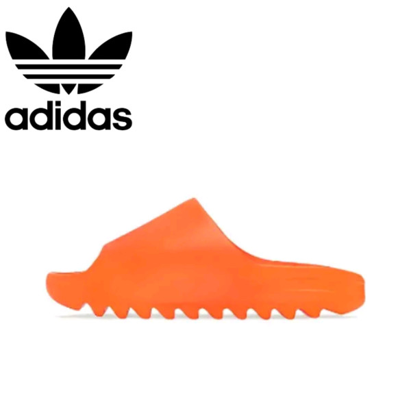 Adidas originals Yeezy Slide Orange GZ0953 Unisex รองเท้าแตะ❗❗ไซส์เล็กเกินไป，ต้องซื้อไซส์ +1.5/+2EU❗