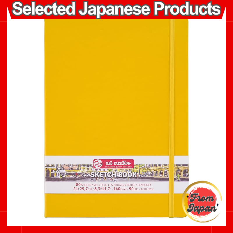 Talens Art Creation Talens Japan Art Creation Sketchbook Drawing Notebook 21×30cm Golden Yellow T931