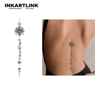 ดอกพระพรหม สติกเกอร์รอยสักชั่วคราว รอยสักมายากลกันน้ำติดทนนา…