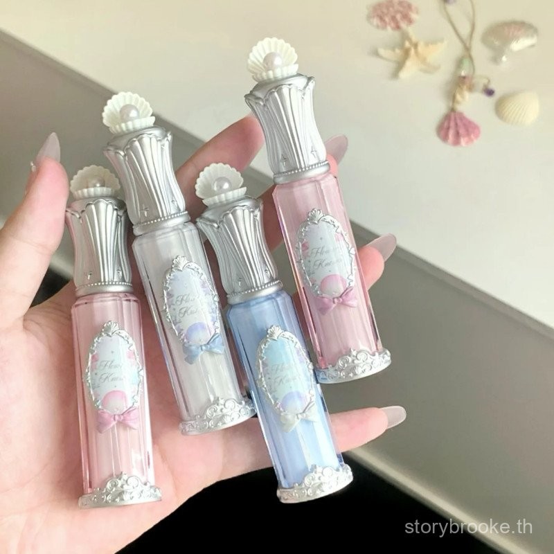 Flower knows Lip GLOSS Flowers รู้ลิปกลอสเชลล์เพิร์ลซีรีส์ลิปเอสเซ้นส์น้ำผึ้งมิเรอร์ลิป