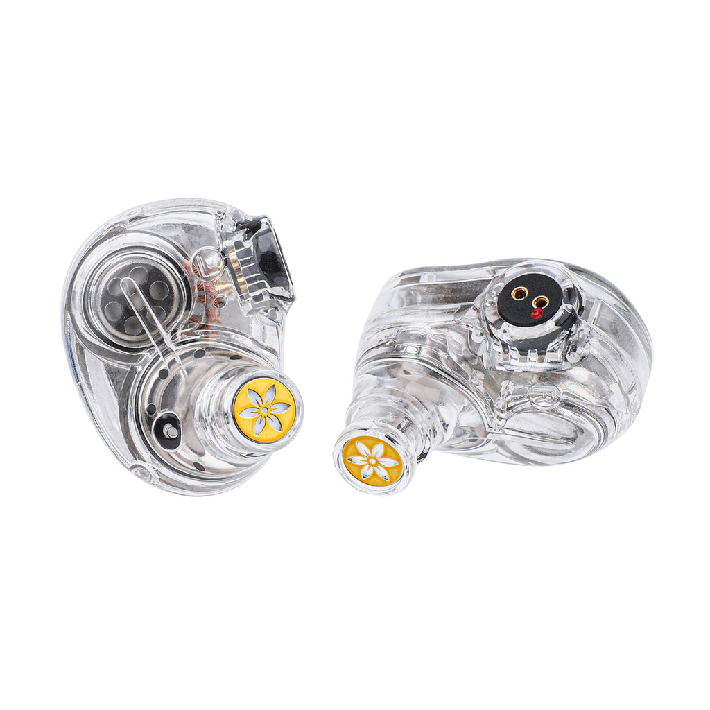 7hz x HBB Elua 10 มม.+ 8 มม.Dual Dynamic Driver IEM Hifi หูฟังการออกแบบสายเคเบิลที่ถอดออกได้และเสียงสมดุล