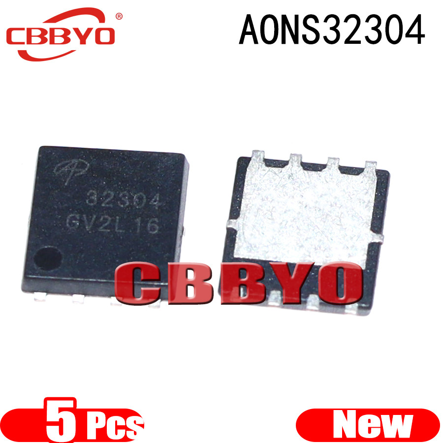 5 ชิ้นยี่ห้อใหม่ AONS32304 AON32304 AO32304 32304 QFN-8