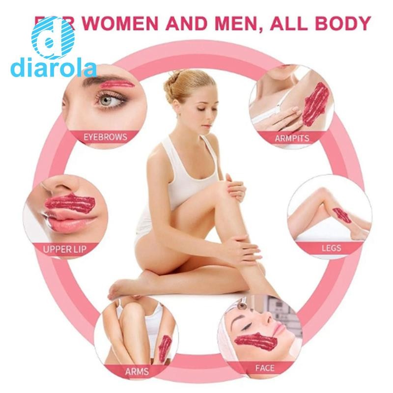 500g Wax Wax Beans สําหรับกําจัดขน Full Body Hot Film Hard Depilatory Wax ลูกปัดสําหรับ Wax เครื่องทําความร้อนสไตล์ 6 diarolath - รูปที่ 7