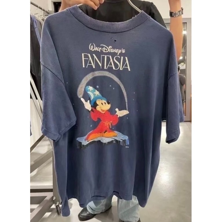 Men&womens New Oversize High Street Fantasy Magic Laundry T-shirt (UNISEX)