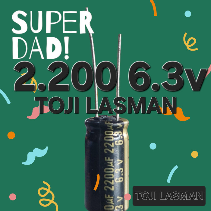 DDL99 ( 2.200 uf 6.3V ) elco elco 2200uf 2200 uf micro 6.3v 6v3 6.3 v โวลต์ 2.200uf 2200 uf
