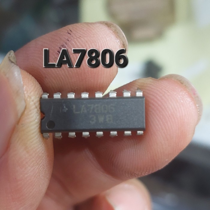 DDL99 ic ทีวีเสียง LA4725 la 47525 la7806 la 7806 la6458 la 650 la7550 - LA7806