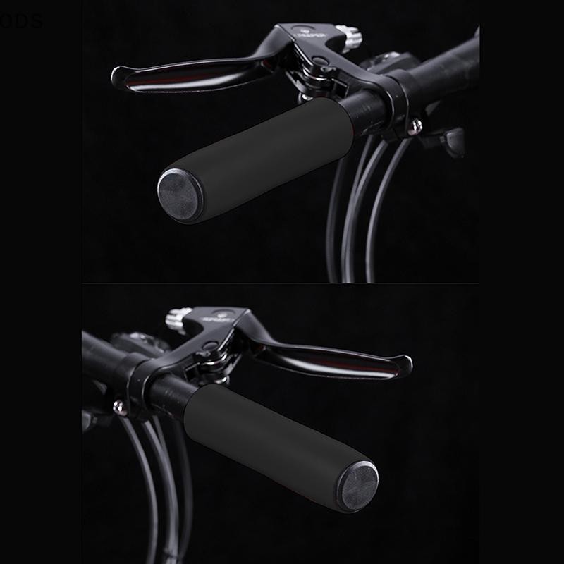 Ods 2pcs ซิลิโคนจักรยาน Handlebar Grips กลางแจ้ง MTB จักรยานเสือหมอบฟองน้ํา Grips ฝาครอบ Anti-slip Strong สนับสนุน Grips ขี่จักรยาน Part OD