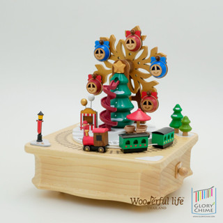 Wooderful life กล่องดนตรี Snow Land Ferris Wheel เพลง Jingle…