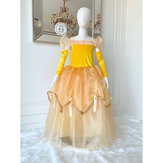 ชุดเจ้าหญิงเบลล์ พร้อมปลอกแขน