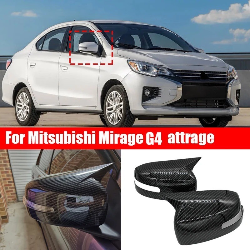 Mitsubishi Mirage G4 Attrage 2016 2017 2018 2022 2023 ฝาครอบกระจกมองข้างด้านหลัง