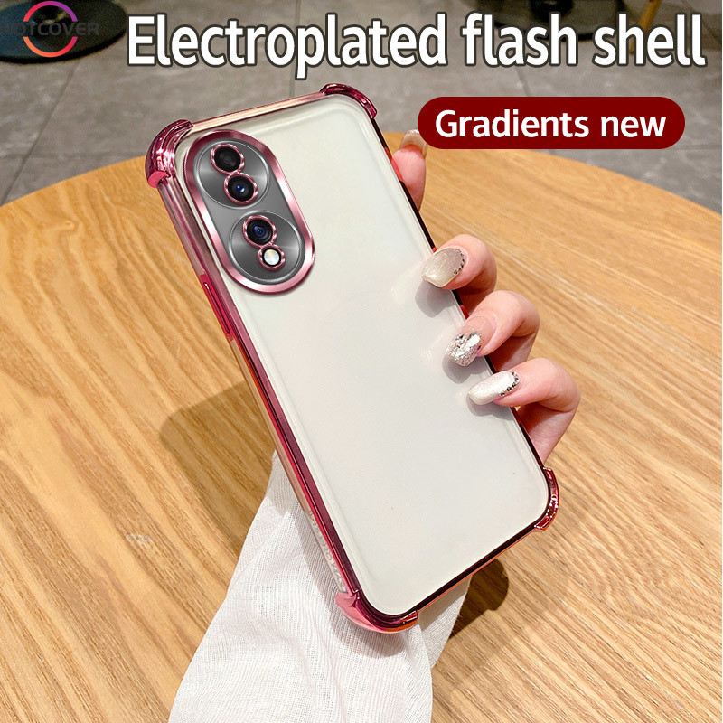 สําหรับ Honor 70 กรณี Honor 70 FNE-AN00, FNE-NX9 เคสโทรศัพท์สี่มุมถุงลมนิรภัย anti fall soft shell C