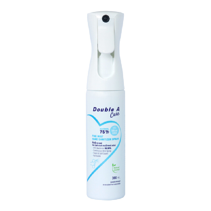 DOUBLE A CARE สเปรย์แอลกอฮอล์ 75% v/v FineMist ขนาด 300 มล.