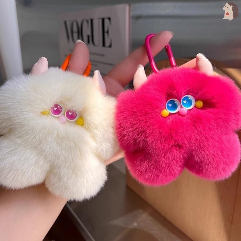 [ใน] น่ารักอินเทรนด์ตุ๊กตาตุ๊กตาจี้สําหรับผู้หญิงสาวแฟชั่นรถพวงกุญแจสร้างสรรค์กระเป๋าเป้สะพายหลังอุปกรณ์ตกแต่งของขวัญ ไทย