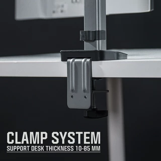 ERGONOZ Monitor Arm แขนจับจอ ขาตั้งจอคอมพิวเตอร์ รุ่น EGN-FMAV2-S / D สำหรับจอ 17-32"