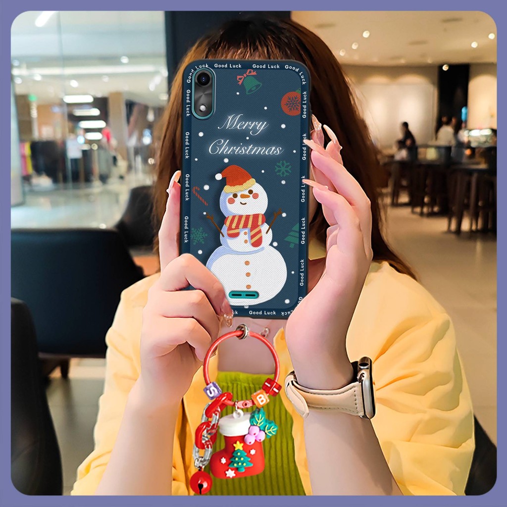 ซิลิโคน Santa Claus เคสโทรศัพท์สําหรับ Wiko Y51/Sunny5 Lite โทรศัพท์มือถือทนทานแฟชั่นออกแบบน่ารักปกห