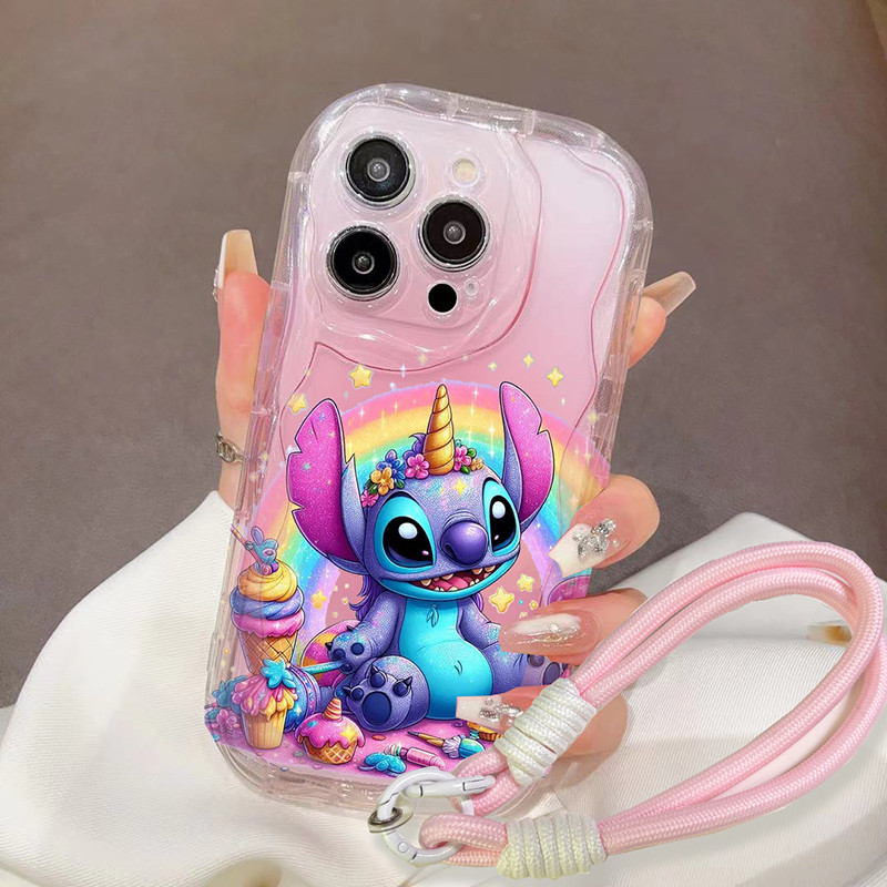 Stitch การ์ตูนขนมสําหรับ Honor X7C 200 90 สมาร์ท 50 70 Lite X6A 9X X5B 4G X5 Plus 20 ผีเสื้อสาวเด็ก 