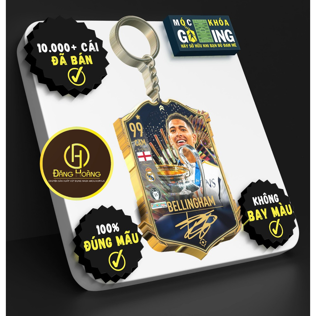 พวงกุญแจ Jude Bellingham - พวงกุญแจ-DH