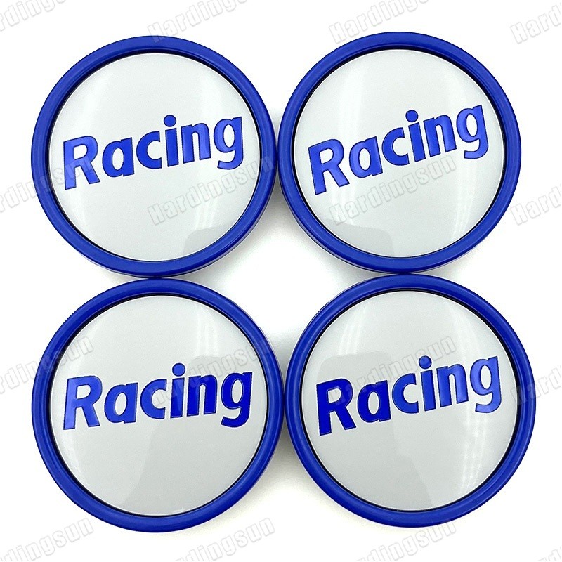 Cardiy 4PCS 58MM enkei ฝาครอบล้อ enkei Rpo1 Sportrim enkei rpo 1 ล้อ Sport Rim Center Hub Cap