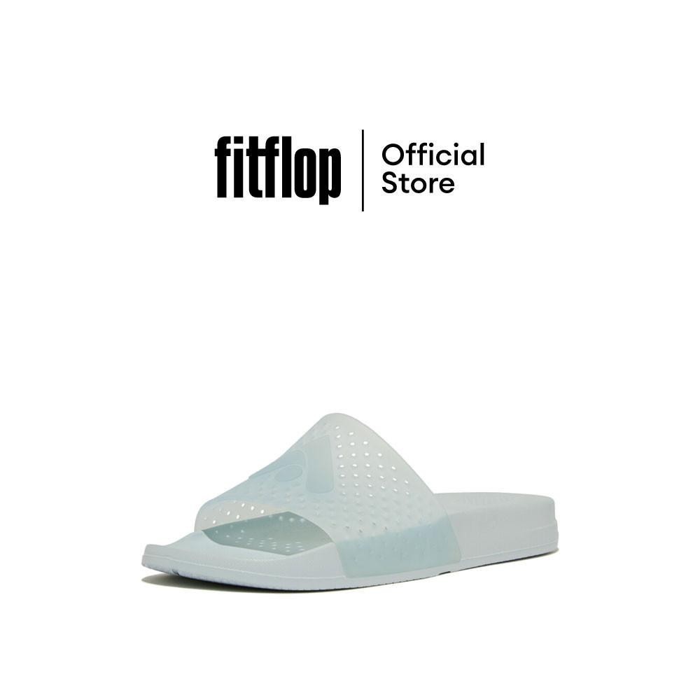 FITFLOP IQUSHION ARROW TRANSLUCENT รองเท้าแตะผู้หญิง รุ่น IE7-B69 สี MINT BLUE