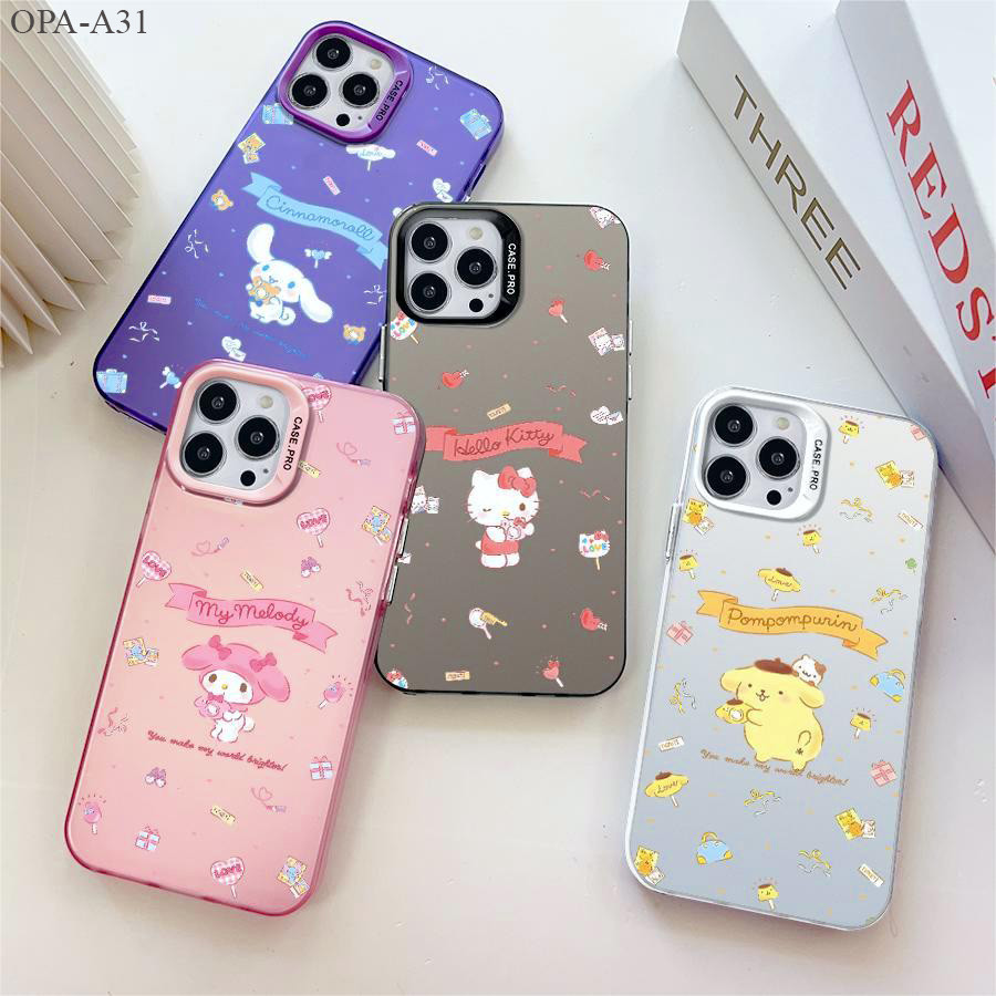 OPPO A31 A38 A18 A3S A15 A16 A16K A17 A1K A7 A5S A12 A15S A53 A33 A54 A57 A58 A74 A95 A76 A96 A92 A94 Pro 4G 5G เคส CYK