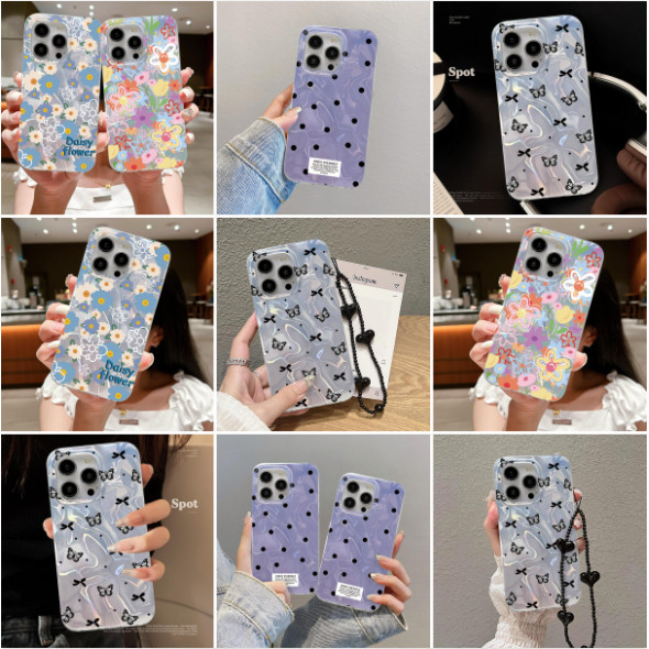 Shining ดอกไม้ผีเสื้อสําหรับ VIVO Y11 Y17 Y15 Y75 Y85 Y02A Y02S Y16 Y35 Y03 Y18 Y15S Y15A Y10 Y01A Y