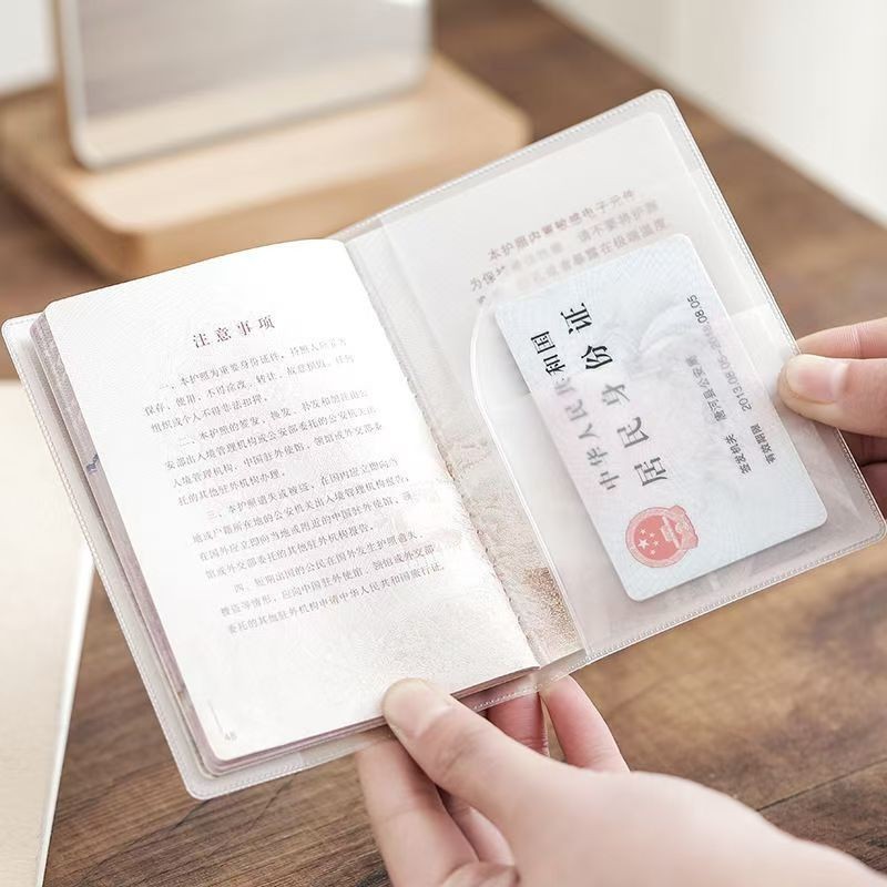 Tesco ปกใส่หนังสือเดินทาง ซองใส่พาสปอร์ต กันน้ำ เคสพาสปอร์ต  Passport case