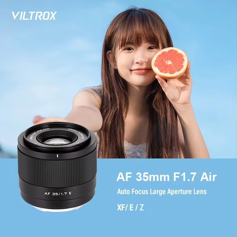 Viltrox 35mm 25mm F1.7 Air AF APS-C รูรับแสงขนาดใหญ่ภาพอัตโนมัติโฟกัสเลนส์กล้องสําหรับ Sony E Mount Fuji X Nikon Z Mount