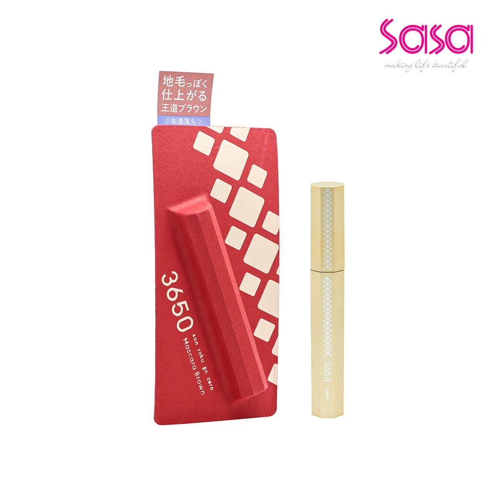 San Roku Go Zero 3650 Film Color Mascara Brown 1Pc