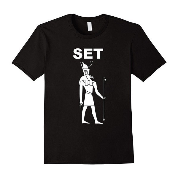 【COD】Fashion Men's T Shirt Ancient Egypt God Set T Shirt Mens Printed T Shirt