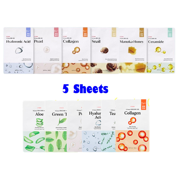 [Etude House] 0.2 Therapy Air Mask 20ml X 5PCS