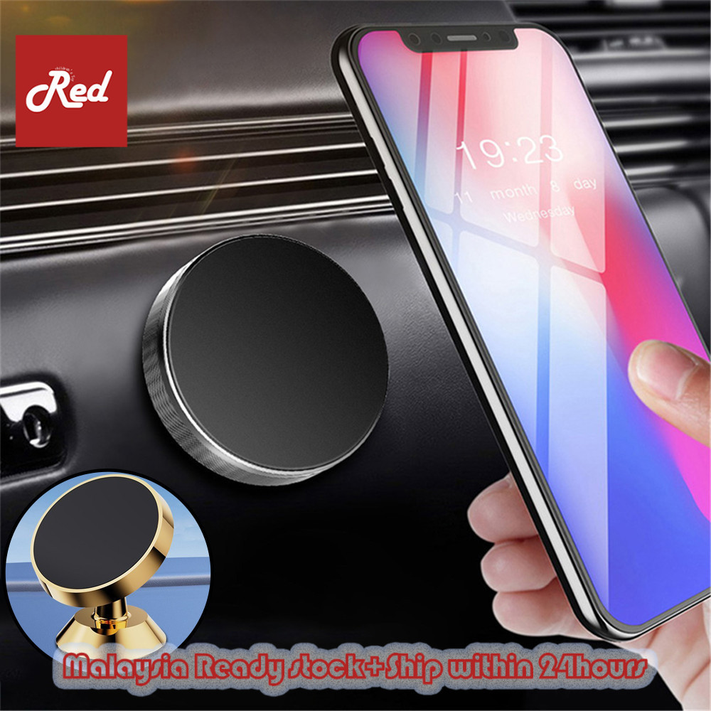 Metal Car Mobile Phone Holder Magnetic Holder Car Magnet Sticker Mobile Phone Support in Car