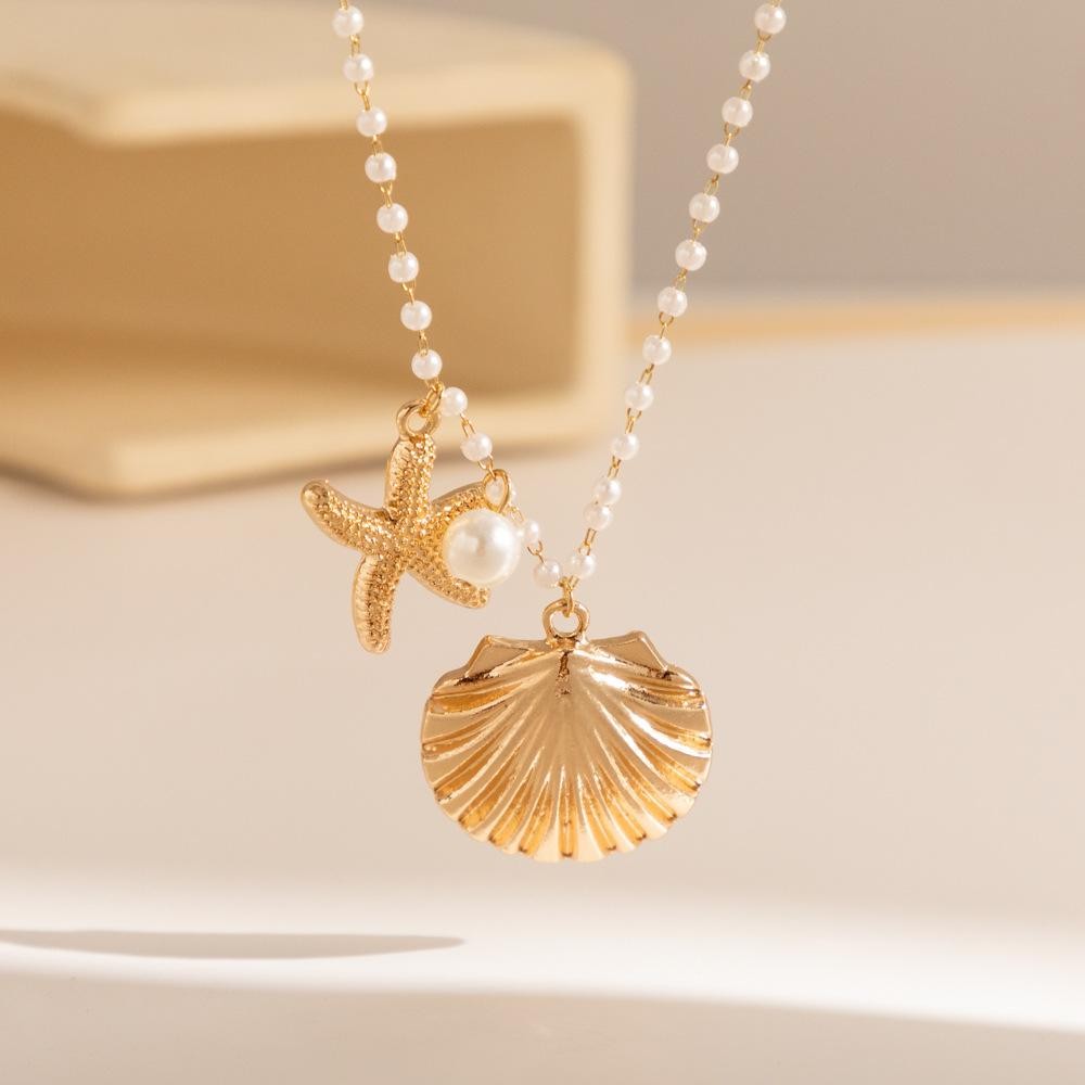 BikiniSexy 🌞🌞 สร้อยคอเปลือกหอย สร้อยคอลูกปัด ปลาดาว ราคาถูก ส่งไวจากไทย - รูปที่ 3