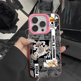 นิกะ เกียร์ห้า เคสไอโฟนหรูหราไฮโซ For iphone 11 12 13 14 15 16 Pro MAX XR 14Plus X XSMAX 7Plus เคสโทรศัพท์กันกระแทก