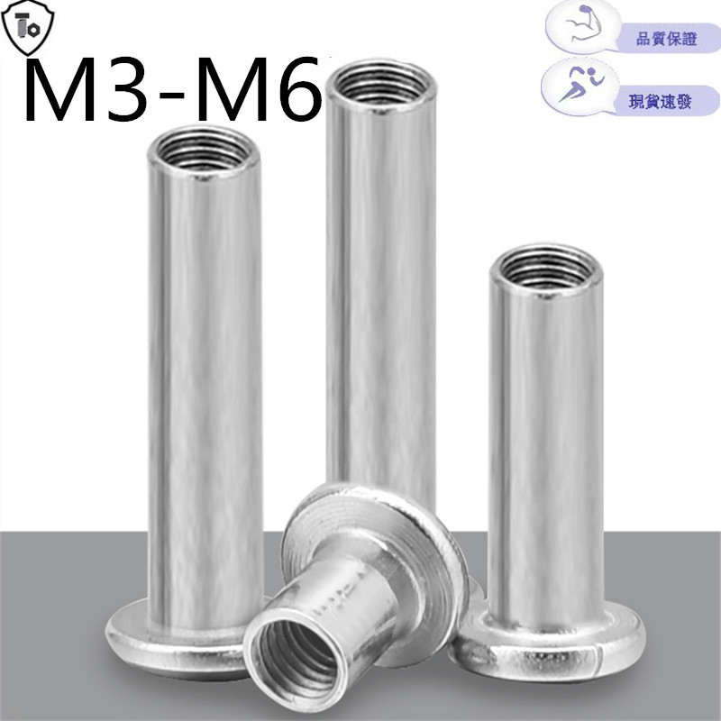 304 สแตนเลสสตีลคู่ล็อคสกรู Nut M3-M6 Chamfered หกเหลี่ยมซ็อกเก็ตก้นไม้อัด Nut M3M4M5