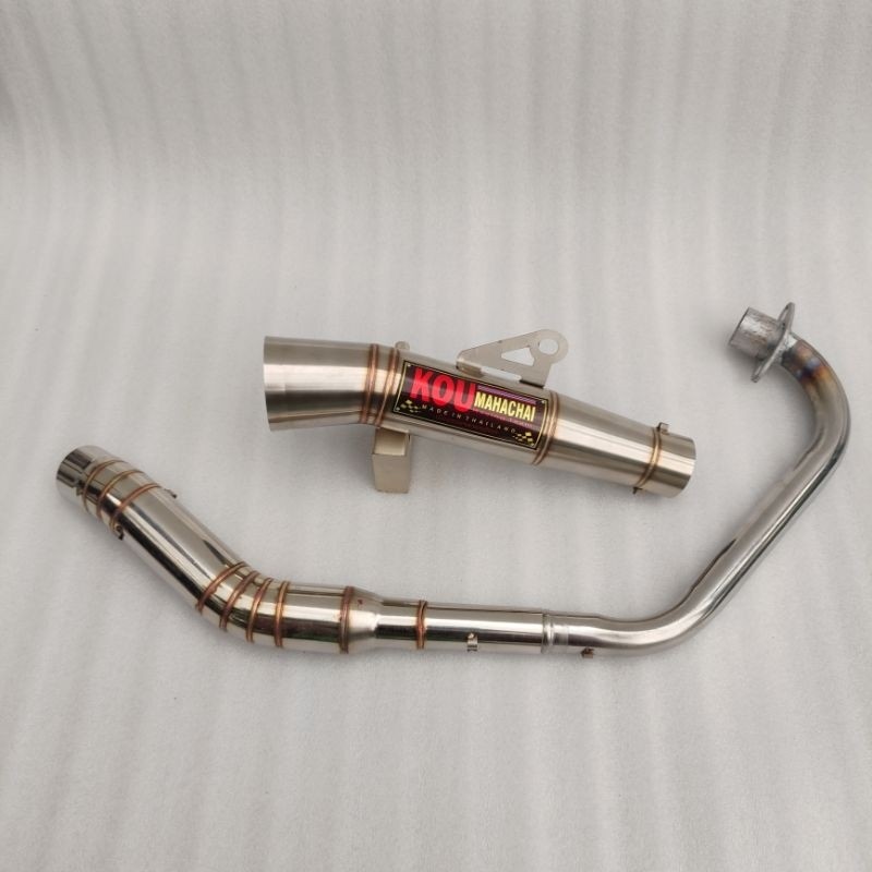 SUPER เปิดท่อ 51MM CANISTER TUBE TYPE 1SET สําหรับ Tmx 125 Tmx 155 Rusi tc100 Rusi tc125 Rusi tc150 