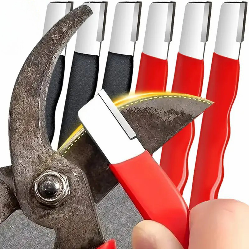 [3-5 วันมาถึง] เครื่องลับเครื่องตัดขนาดพกพา 12ซม | การก่อสร้างเหล็กโลหะผสมที่ทนทาน, การฟื้นฟูใบมีดอย่างรวดเร็วสําหรับห้องครัว/ตั้งแคมป์/เครื่องมือทําสวน, การออกแบบการเดินทางขนาดกะทัดรัด