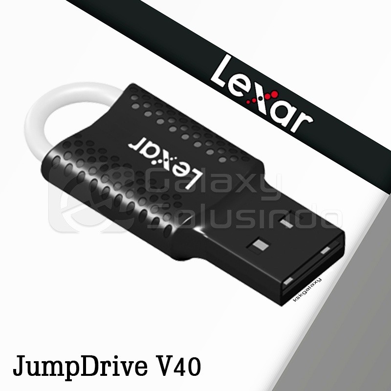LEXAR JUMPDRIVE V40 แฟลชไดรฟ์ USB - 8GB / 16GB / 32GB / 64GB / 128GB