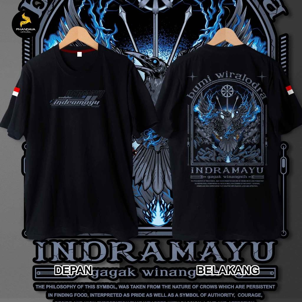 B2G STORE เสื้อยืด Indramayu - Crow Winangsih