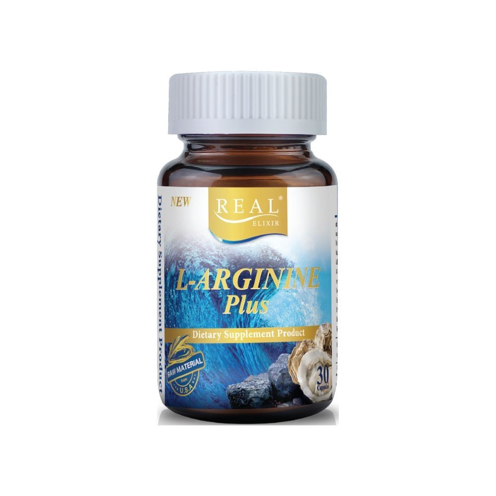 Real Elixir L-Arginine Plus 30 แคปซูล