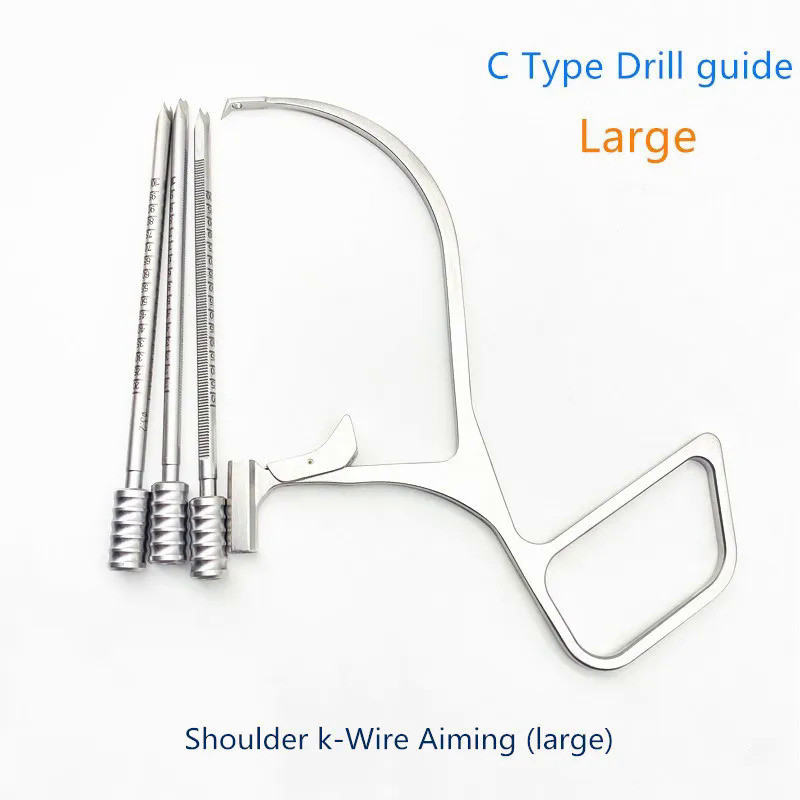 Orthopedic Knee Cruciate Ligament Aimer Guide Orthopedic Surgical Tool Bone Shoulder K-wire Aiming G