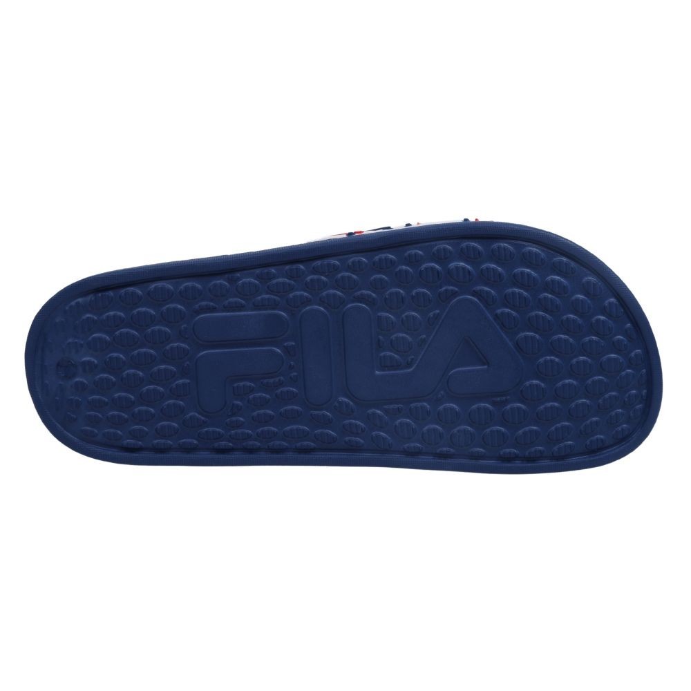 FILA รองเท้าแตะผู้ชาย CHECKERED รุ่น SDS241001M - สีน้ำเงิน
