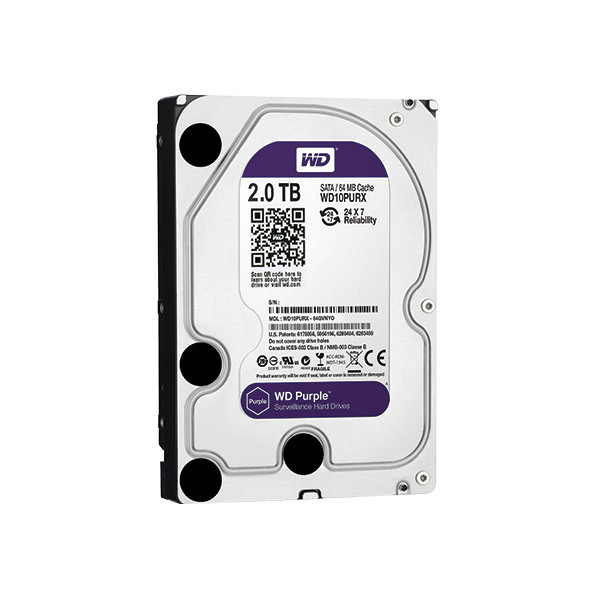 🛵มีส่งด่วน💨 WD HDD WD PURPLE 2TB (WD23PURZ)