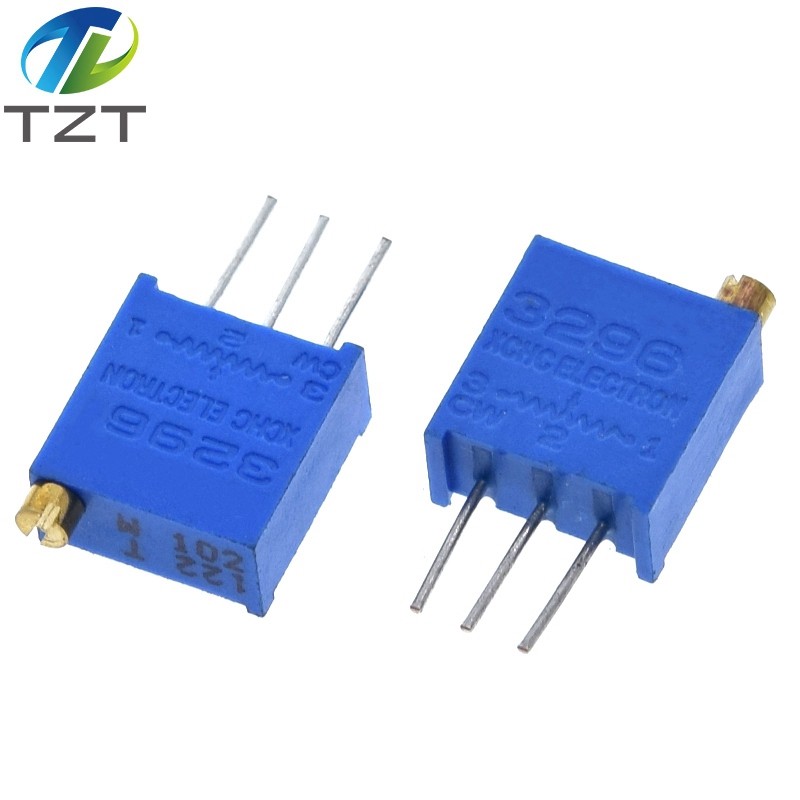 10pcs 3296W 3296 50 100 200 500 โอห์ม 1K 2K 5K 10K 20K 50K 100K 200K 500K 1M โอห์ม 103 100R 200R 500
