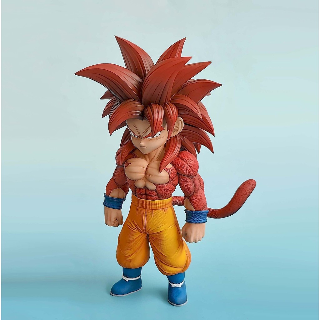 Daima daima Super Four Dragon Ball Doll Goku Super Saiyan Son Goku Boxed รูปเครื่องประดับ