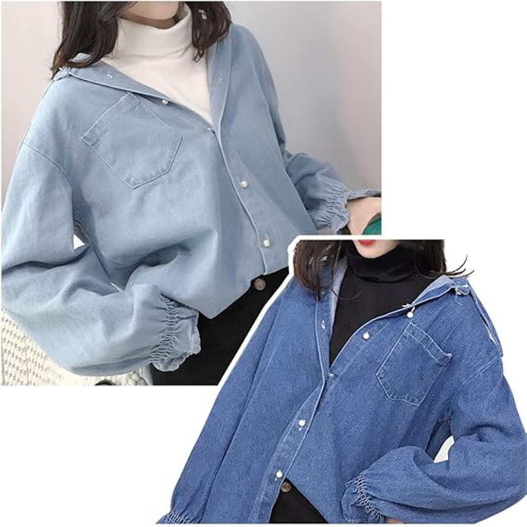 ปกคอ Modal Eid Hijab Cover Headwrap Full ปลอกคอปลอมปกคอสูงปลอมคอเต่าที่ถอดออกได้จําลองปกคอสําหรับผู้